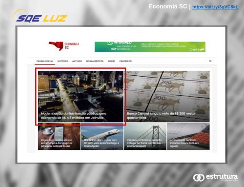Revista Economia SC divulga o resultado alcançado com a modernização em Joinville.